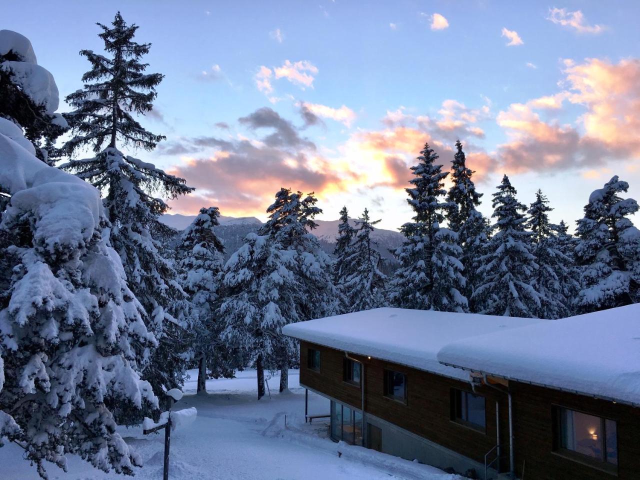 Sport- Und Ferienhaus Don Bosco Lenzerheide Buitenkant foto